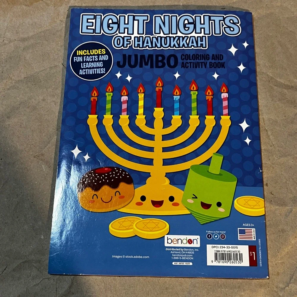 Bendon kids hanukkah